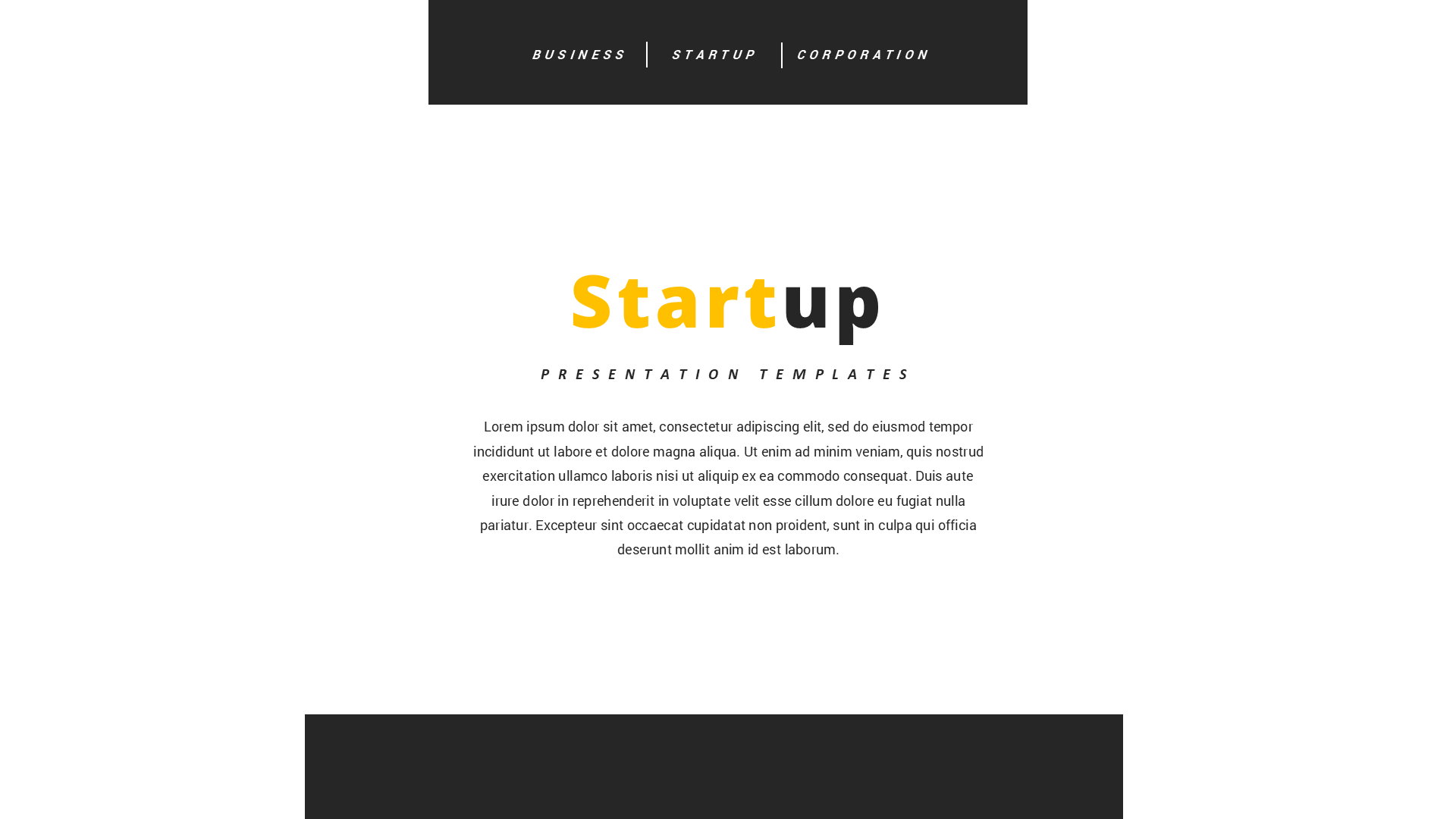 Startup V3 slide 2